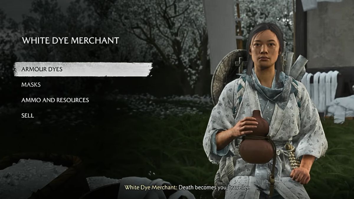 Where to Find White Dye Merchant in Ghost of Yotei | Complete Guide