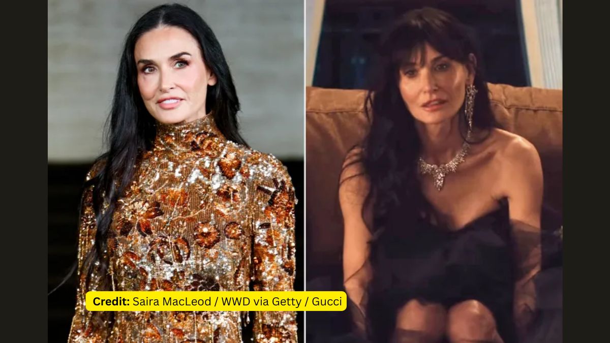 Demi Moore Stuns Fans with Bangs Hair Transformation for Gucci’s The Tiger