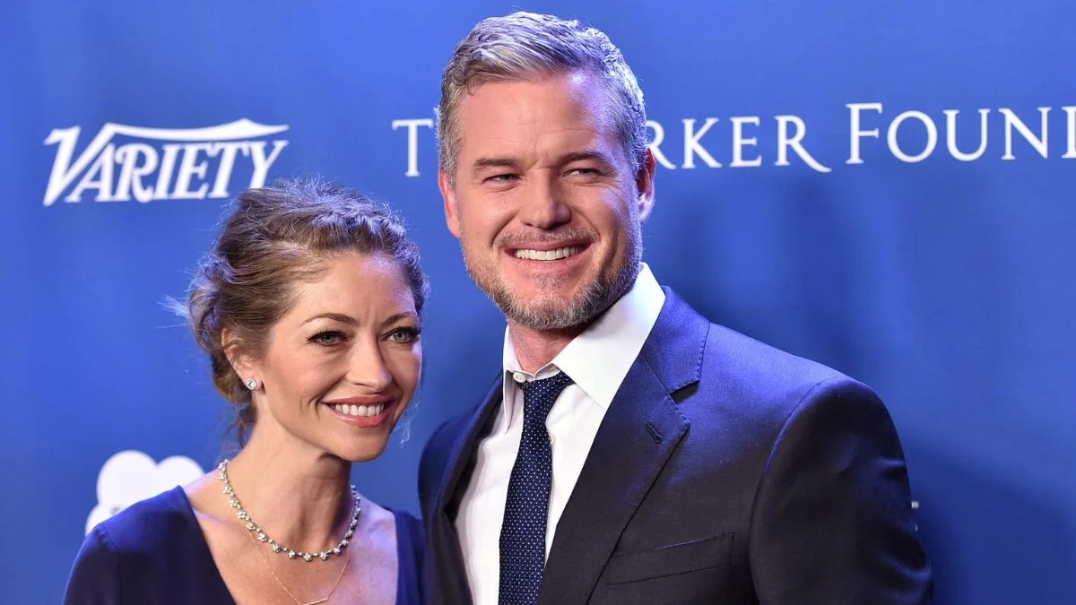 Eric Dane and Rebecca Gayheart smiling together at a Variety event prior to his ALS diagnosis.
