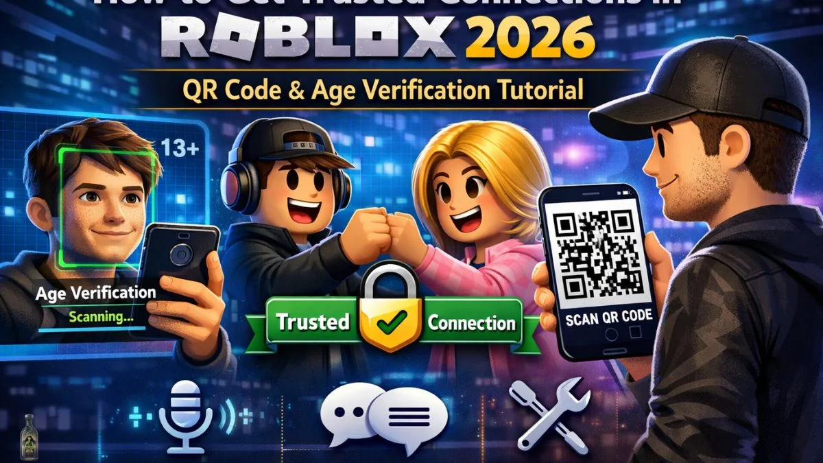 How to Get Trusted Connections in Roblox 2026 – QR Code & Age Verification Tutorial