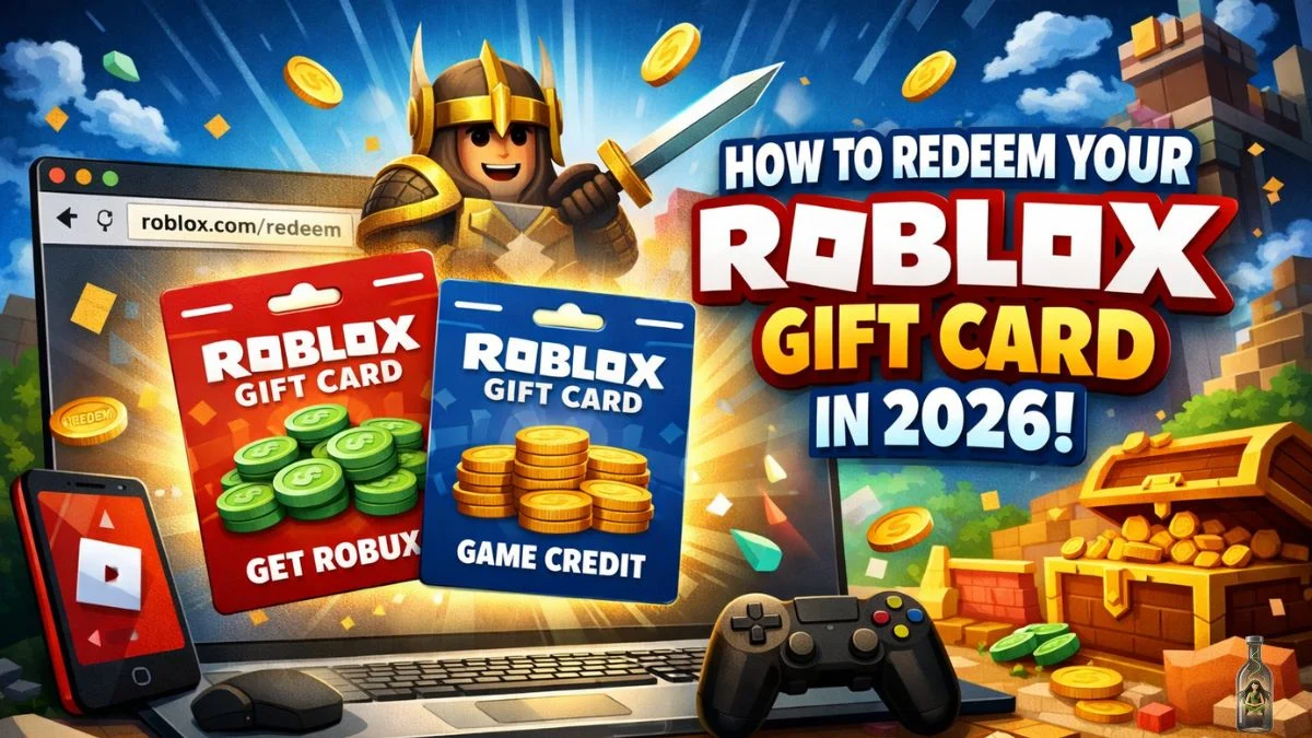 How to Add Roblox Gift Card to Account 2026: Redeem Code on Mobile, PC