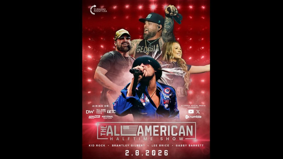 Kid Rock to Headline TPUSA’s ‘All-American Halftime Show’ as Conservative Alternative to Bad Bunny at Super Bowl LX