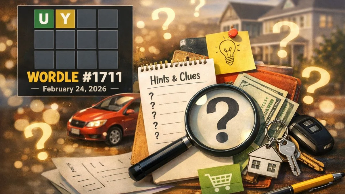 Wordle 1711 Answer and Hints – February 24, 2026