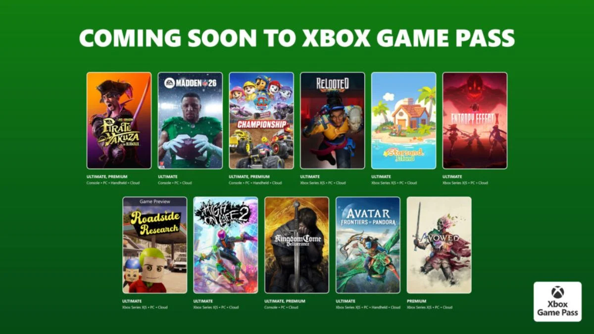 Xbox Kicks Off February 2026 with a Strong First Wave of Game Pass Additions