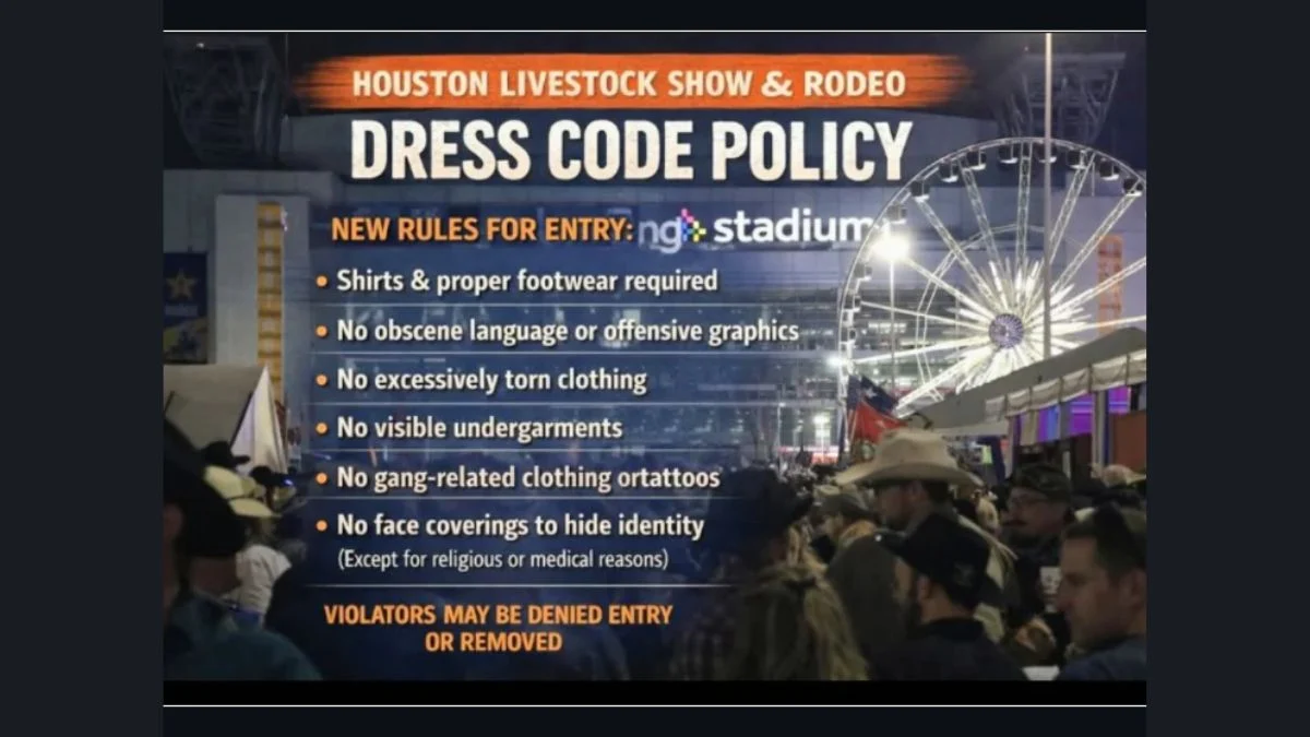 Houston Rodeo 2026 Dress Code Controversy Explained: New Rules, Enforcement & What Visitors Must Know Before Attending