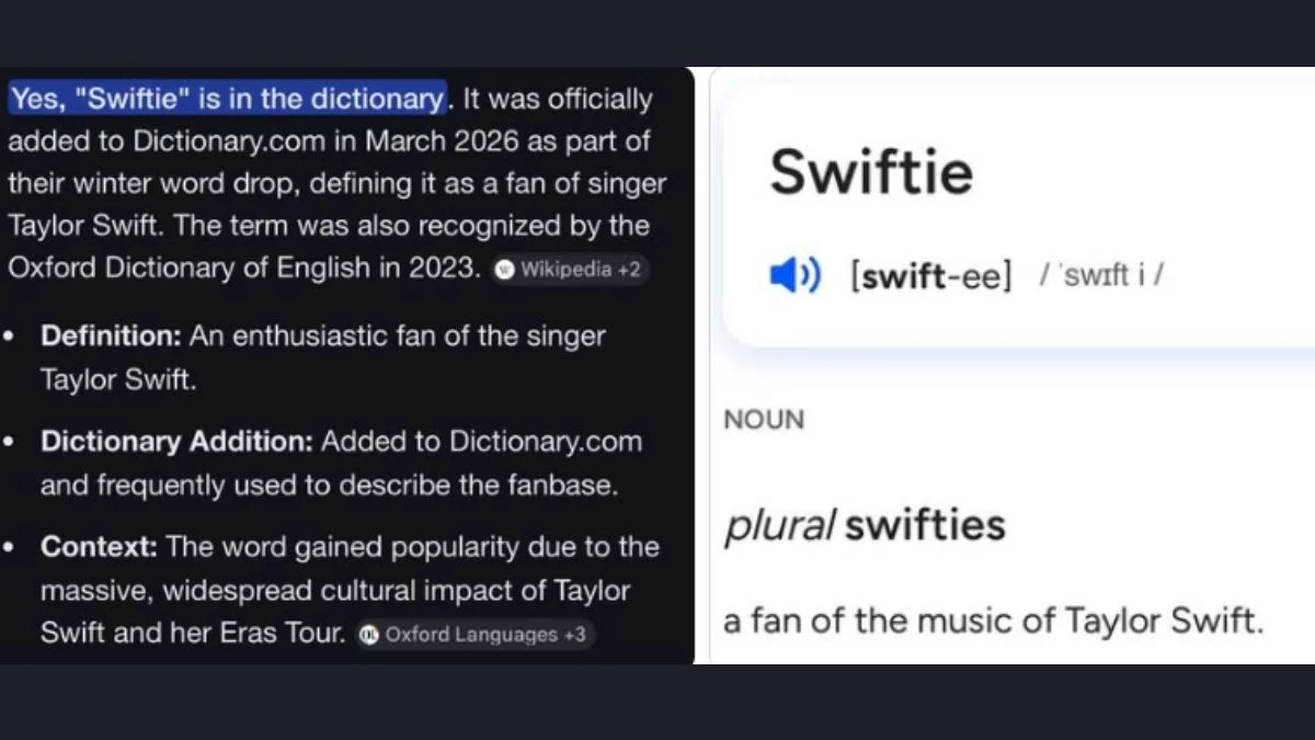 Dictionary.com Adds Taylor Swift–Inspired Word “Swiftie” in 2026 Winter Update — What It Means for Pop Culture, Language & Fans Worldwide