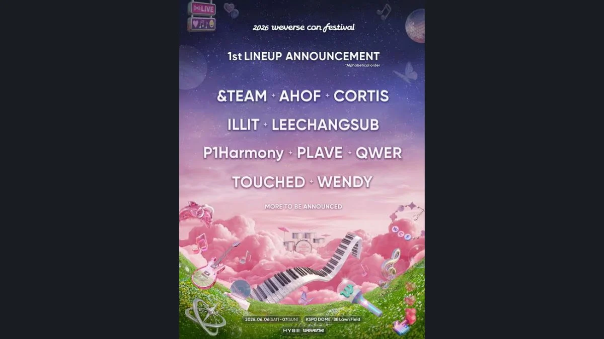HYBE Weverse Con Festival 2026: First Lineup Revealed Including ILLIT, CORTIS, PLAVE and More