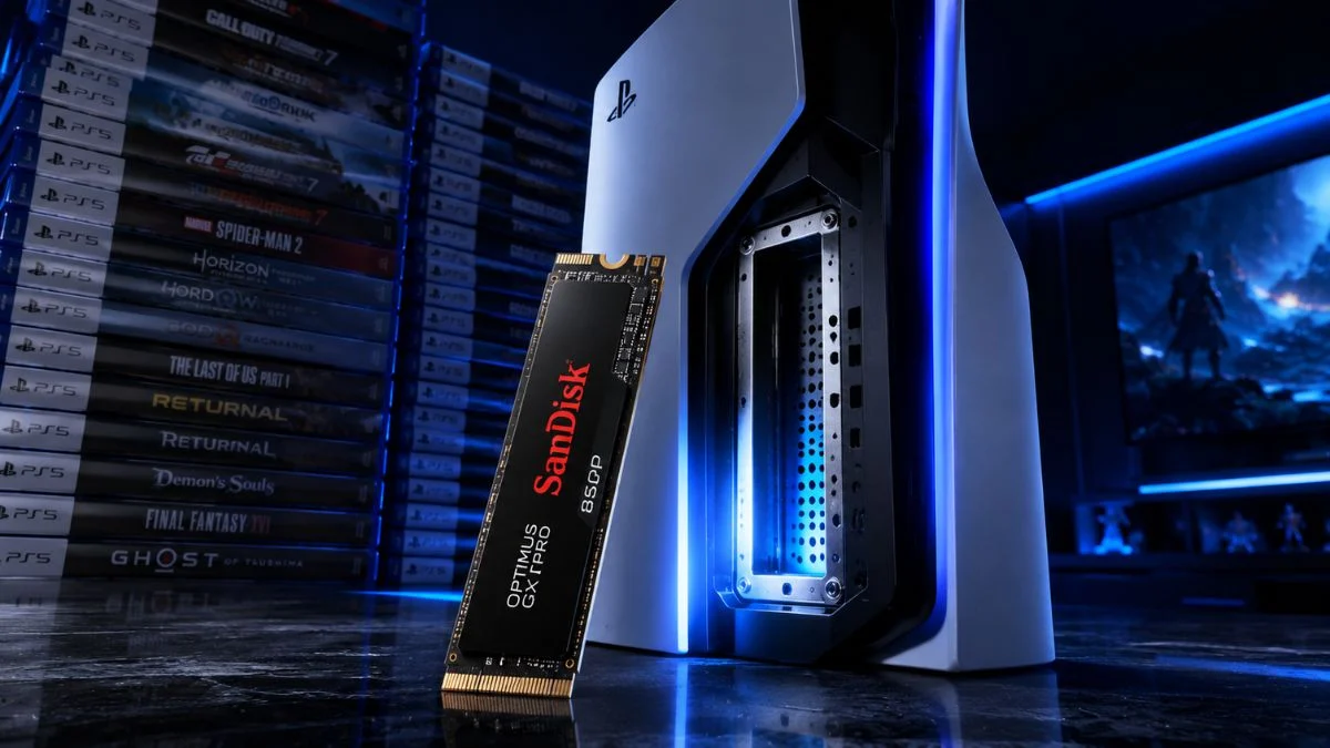 SanDisk 8TB PS5 SSD Costs More Than 3 PS5 Pros – Is It Worth It?