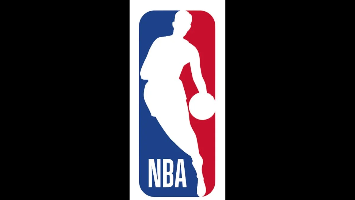 Official logo of the National Basketball Association (NBA) on a clean background.