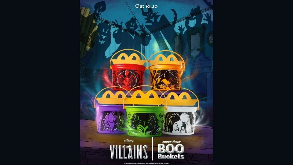 McDonald's Disney Villains Boo Buckets 2026: Release Date